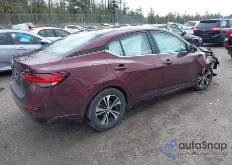 2022 Nissan Sentra Sv Xtronic Cvt z USA, uszkodzony, nr VIN 3N1AB8CV0NY241450